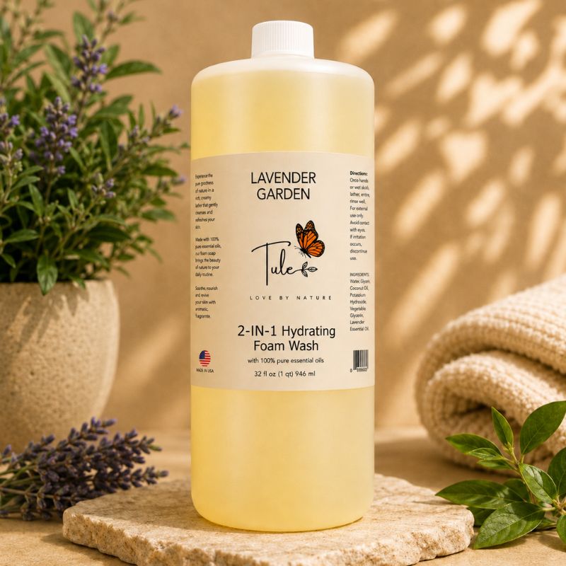 Refill - Foam Body & Hand Soap Lavender Garden 32oz